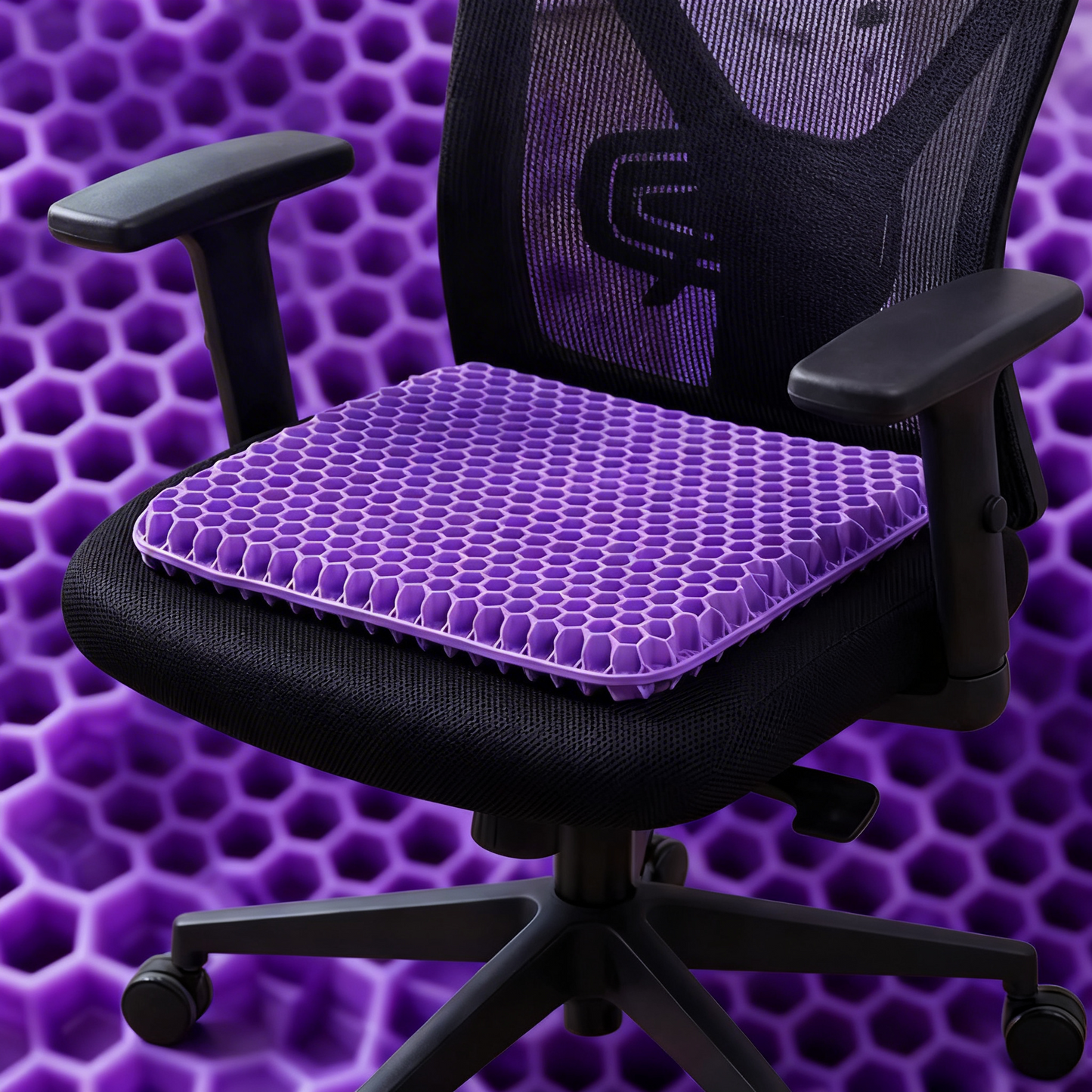 PURPLE HONEYCOMB GEL-TEC™ CUSHION